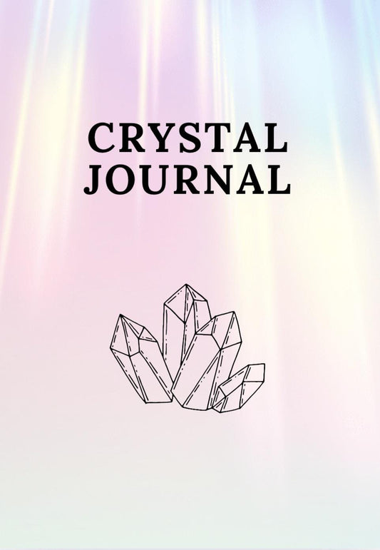 Crystal Journal, Daily Planner, Monthly Calendar, Crystal Meanings, Spiritual Journal, Daily Calendar, Colorful DIY Organizer PDF Download