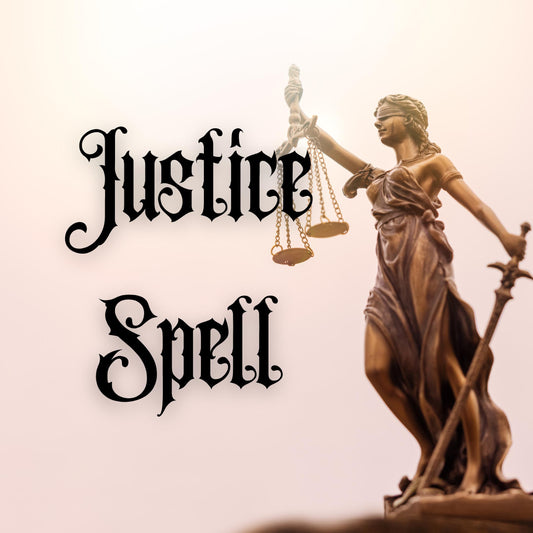 Justice Spellwork for Truth, Karmic Balance, and Divine Justice